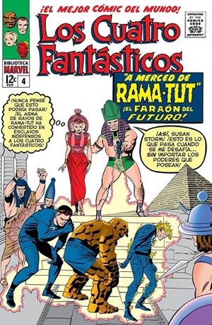 BIBLIOTECA MARVEL: LOS 4 FANTASTICOS Nº04 (1963-1964 / 18-20 USA) [RUSTICA] | LEE, STAN / KIRBY, JACK | Akira Comics  - libreria donde comprar comics, juegos y libros online