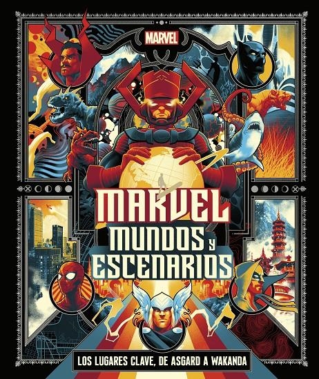 MARVEL: MUNDOS Y ESCENARIOS [CARTONE] | DK | Akira Comics  - libreria donde comprar comics, juegos y libros online