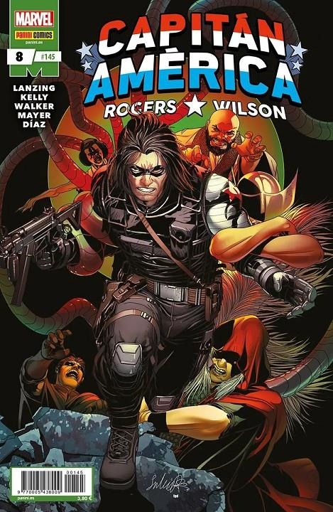 ROGERS / WILSON: CAPITAN AMERICA Nº08 / Nº145 | Akira Comics  - libreria donde comprar comics, juegos y libros online