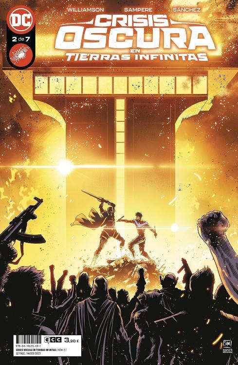 CRISIS OSCURA EN TIERRAS INFINITAS Nº02 (2 DE 7) [GRAPA] | WILLIAMSON, JOSHUA | Akira Comics  - libreria donde comprar comics, juegos y libros online