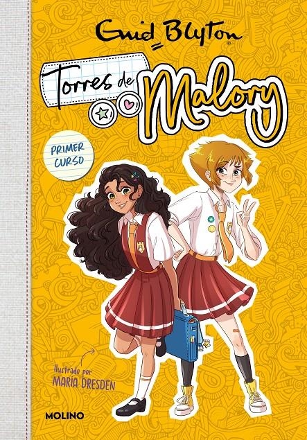 TORRES DE MALORY Nº1: PRIMER CURSO (NUEVA EDICION CON CONTENIDO INEDITO) [RUSTICA] | BLYTON, ENID | Akira Comics  - libreria donde comprar comics, juegos y libros online