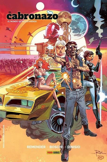 CABRONAZO VOL.3: EL MUNDO SE VA A LA MIERDA [CARTONE] | REMENDER | Akira Comics  - libreria donde comprar comics, juegos y libros online