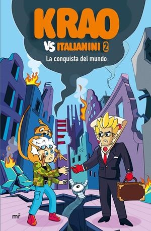 KRAO VS ITALIANINI Nº2: LA CONQUISTA DEL MUNDO [RUSTICA] | KRAO | Akira Comics  - libreria donde comprar comics, juegos y libros online