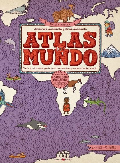 ATLAS DEL MUNDO [CARTONE] | MIZIELINSKA, ALEKSANDRA / MIZIELINSKI, DANIEL | Akira Comics  - libreria donde comprar comics, juegos y libros online