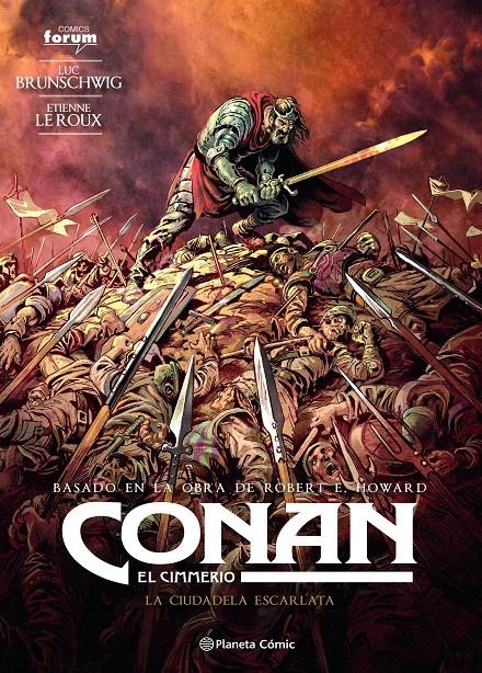 CONAN EL CIMMERIO Nº05: LA CIUDADELA ESCARLATA [CARTONE] | BRUNSCHWIG, LUC | Akira Comics  - libreria donde comprar comics, juegos y libros online