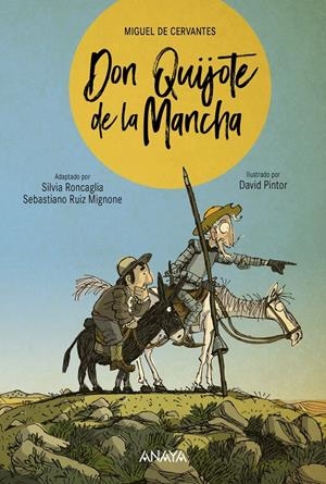 DON QUIJOTE DE LA MANCHA [CARTONE] | DE CERVANTES, MIGUEL  / PINTOR, DAVID | Akira Comics  - libreria donde comprar comics, juegos y libros online