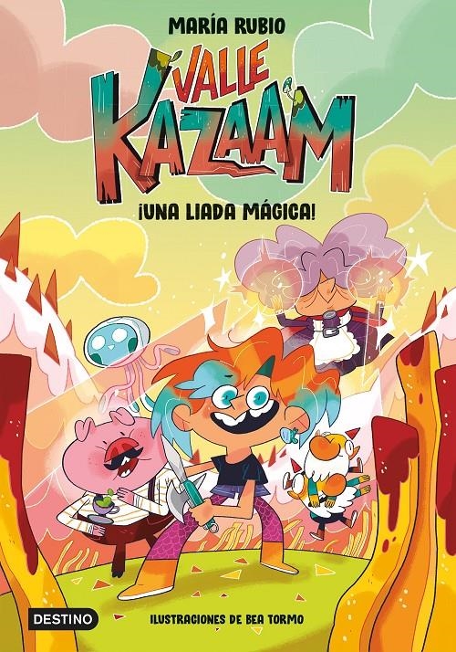 VALLE KAZAAM 1: ¡UNA LIADA MAGICA!(CON UNA LIBRETA DE REGALO) [RUSTICA] | RUBIO, MARIA / TORMO, BEA | Akira Comics  - libreria donde comprar comics, juegos y libros online