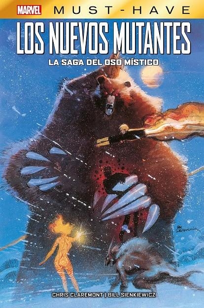 MARVEL MUST-HAVE: NUEVOS MUTANTES, LA SAGA DEL OSO MISTICO [CARTONE] | CLAREMONT, CHRIS / SIENKIEWICZ, BILL | Akira Comics  - libreria donde comprar comics, juegos y libros online