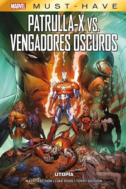 MARVEL MUST-HAVE: PATRULLA-X VS VENGADORES OSCUROS, UTOPIA [CARTONE] | SILVESTRI, MARK | Akira Comics  - libreria donde comprar comics, juegos y libros online