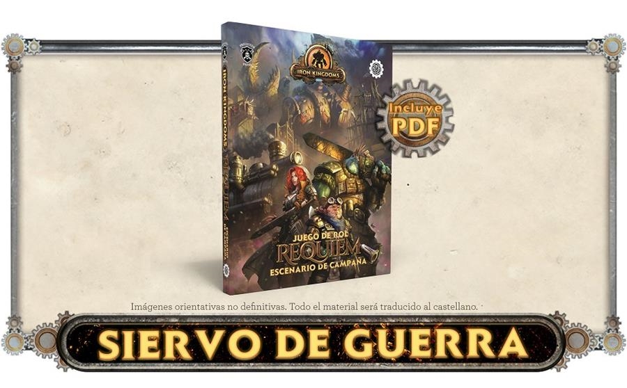 IRON KINGDOMS: PACK SIERVO DE GUERRA [CARTONE] | Akira Comics  - libreria donde comprar comics, juegos y libros online