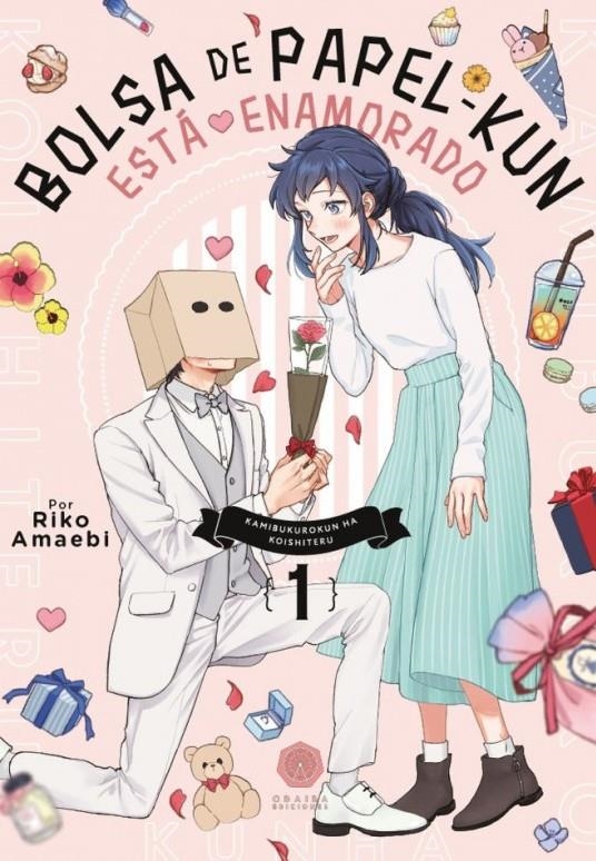 BOLSA DE PAPEL KUN ESTA ENAMORADO Nº1 [RUSTICA] | AMAEBI, RIKO | Akira Comics  - libreria donde comprar comics, juegos y libros online