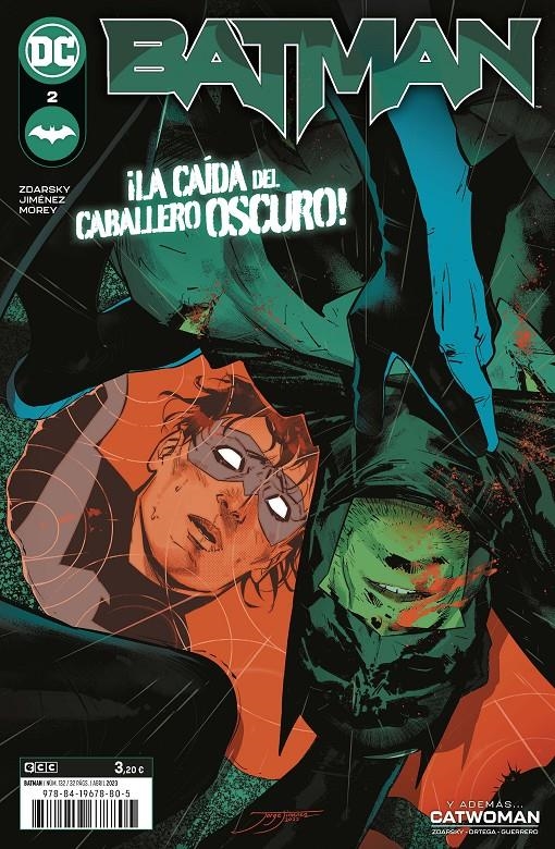 BATMAN Nº02 / 132 [GRAPA] | ZDARSKY, CHIP / JIMENEZ, JORGE | Akira Comics  - libreria donde comprar comics, juegos y libros online