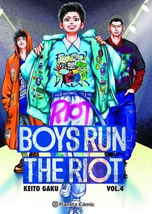 BOYS RUN THE RIOT Nº04 (4 DE 4) [RUSTICA] | GAKU, KEITO | Akira Comics  - libreria donde comprar comics, juegos y libros online