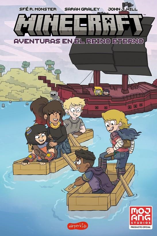 MINECRAFT Nº02: AVENTURAS EN EL REINO ETERNO (COMIC) [RUSTICA] | R. MONSTER, SFE | Akira Comics  - libreria donde comprar comics, juegos y libros online