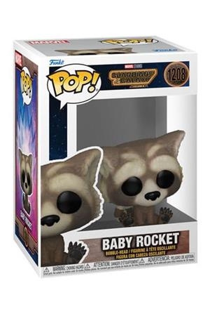 POP! MARVEL GUARDIANES DE LA GALAXIA VOL. 3 Nº1208: BABY ROCKET (FIGURA DE VINILO) [CAJA] | Akira Comics  - libreria donde comprar comics, juegos y libros online