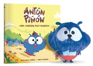 ANTON PIÑON: UNA CARRERA MUY MARRON (PACK CON MUÑECO) [CARTONE] | ANDRES, JOSE CARLOS / MORENO, MARTA | Akira Comics  - libreria donde comprar comics, juegos y libros online