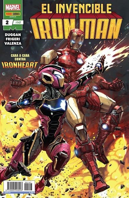 INVENCIBLE IRON MAN Nº147 / Nº02 | Akira Comics  - libreria donde comprar comics, juegos y libros online