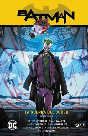 BATMAN: ESTADO DE MIEDO PARTE 2, LA GUERRA DEL JOKER PARTE 1 DE 2 [CARTONE] | Akira Comics  - libreria donde comprar comics, juegos y libros online