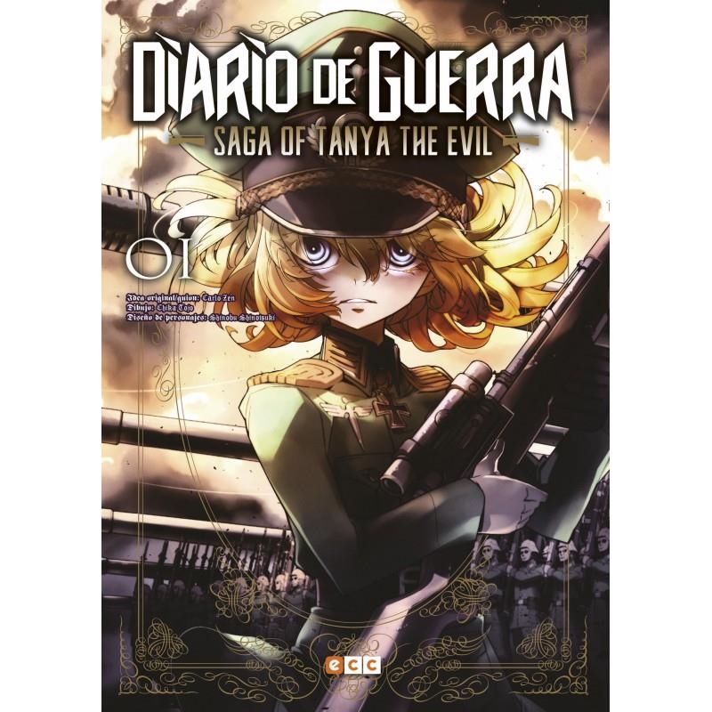 DIARIO DE GUERRA: SAGA OF TANYA THE EVIL Nº01 (REEDITAR) [RUSTICA] | ZEN, CARLO | Akira Comics  - libreria donde comprar comics, juegos y libros online