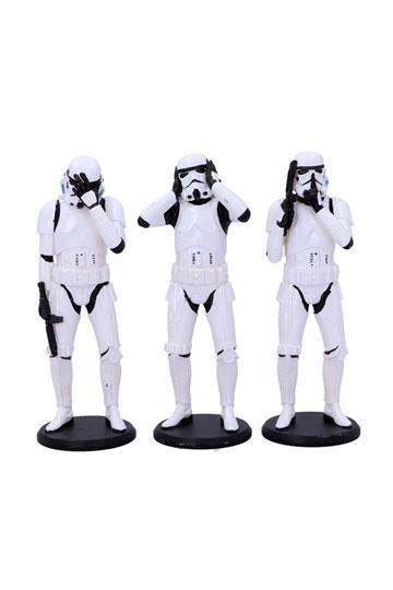 ORIGINAL STORMTROOPER: THREE WISE STORMTROOPERS (PACK DE 3 FIGURAS) 14 CM [CAJA] | Akira Comics  - libreria donde comprar comics, juegos y libros online