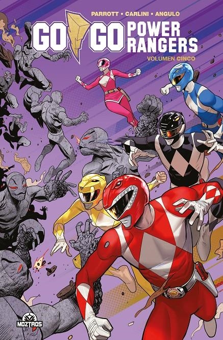 GO GO POWER RANGERS Nº05 [CARTONE] | PARROT, RYAN | Akira Comics  - libreria donde comprar comics, juegos y libros online