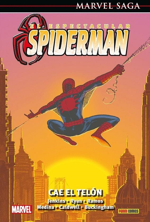 MARVEL SAGA: ESPECTACULAR SPIDERMAN Nº04, CAE EL TELON (ULTIMO NUMERO) [CARTONE]  | JENKINS, PAUL / RAMOS, HUMBERTO | Akira Comics  - libreria donde comprar comics, juegos y libros online