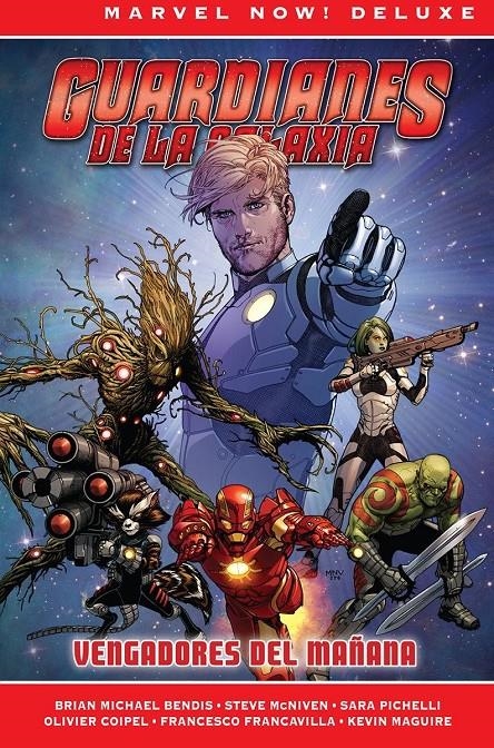 MARVEL NOW! DELUXE: GUARDIANES DE LA GALAXIA DE BRIAN MICHAEL BENDIS VOL.1 (REEDICION) [CARTONE] | BENDIS, BRIAN MICHAEL | Akira Comics  - libreria donde comprar comics, juegos y libros online