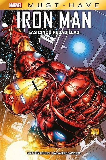 MARVEL MUST-HAVE: IRON MAN, LAS CINCO PESADILLAS [CARTONE] | LARROCA, SALVADOR / FRACTION, MATT | Akira Comics  - libreria donde comprar comics, juegos y libros online