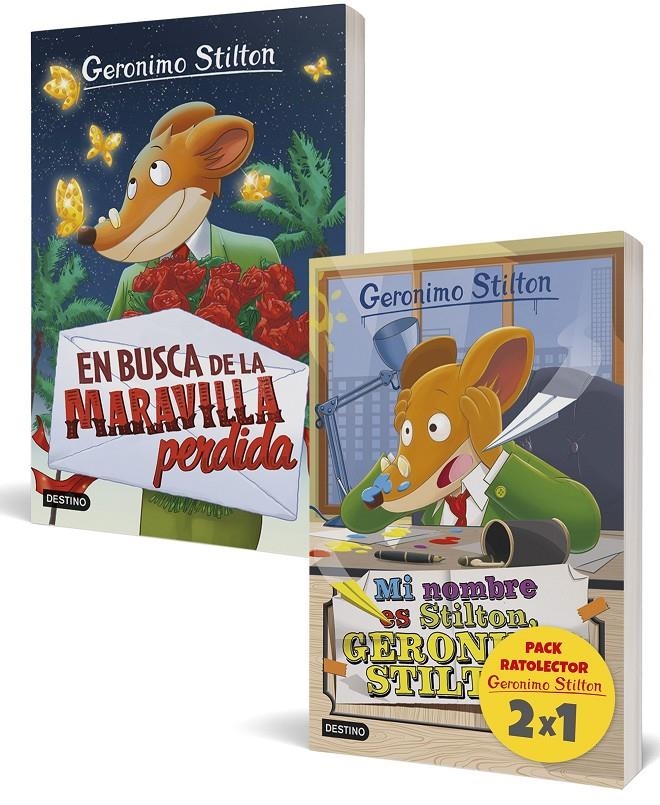 GERONIMO STILTON Nº1 Y Nº2 (PACK RATOLECTOR) [RUSTICA] | STILTON, GERONIMO | Akira Comics  - libreria donde comprar comics, juegos y libros online