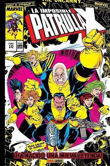 MARVEL GOLD: LA IMPOSIBLE PATRULLA-X VOLUMEN 10 DISOLUCION Y REN. (244-267 USA) [CARTONE] | CLAREMONT, CHRIS / LEE, JIM | Akira Comics  - libreria donde comprar comics, juegos y libros online