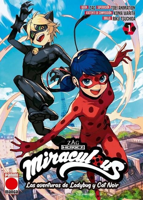 MIRACULOUS: LAS AVENTURAS DE LADYBUG Y CAT NOIR Nº01 [RUSTICA] | Akira Comics  - libreria donde comprar comics, juegos y libros online