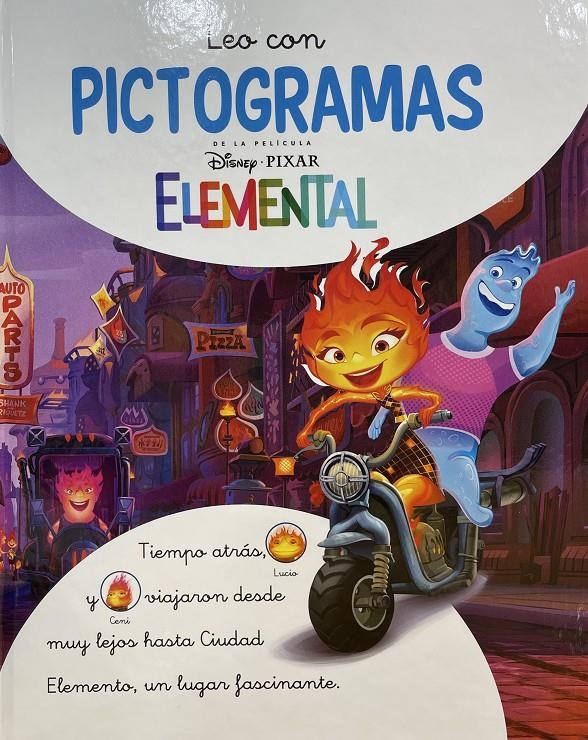 LEO CON PICTOGRAMAS DISNEY: ELEMENTAL [CARTONE] | Akira Comics  - libreria donde comprar comics, juegos y libros online