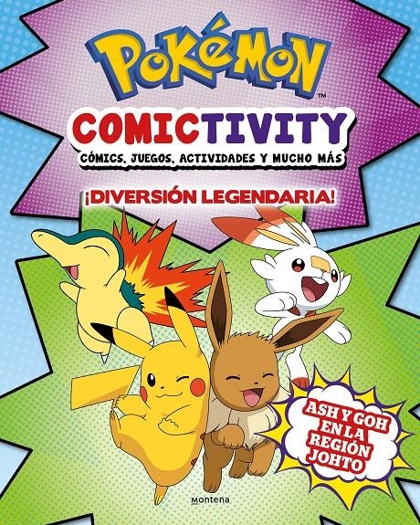 POKEMON: COMICTIVITY ¡DIVERSION LEGENDARIA! [RUSTICA] | THE POKÉMON COMPANY | Akira Comics  - libreria donde comprar comics, juegos y libros online