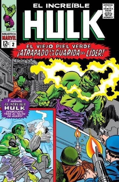 BIBLIOTECA MARVEL: EL INCREIBLE HULK Nº02 (1964-1965 / 59-70 USA) [RUSTICA] | LEE, STAN / KIRBY, JACK | Akira Comics  - libreria donde comprar comics, juegos y libros online