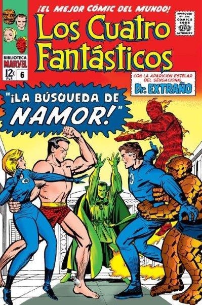 BIBLIOTECA MARVEL: LOS 4 FANTASTICOS Nº06 (1964 / 27-30 USA) [RUSTICA] | LEE, STAN / KIRBY, JACK | Akira Comics  - libreria donde comprar comics, juegos y libros online