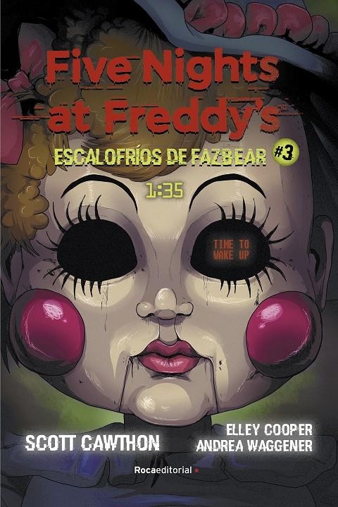 FIVE NIGHTS AT FREDDY'S: 1:35 (ESCALOFRIOS DE FAZBEAR 3) [CARTONE] | CAWTHON, SCOTT / COOPER, ELLEY | Akira Comics  - libreria donde comprar comics, juegos y libros online