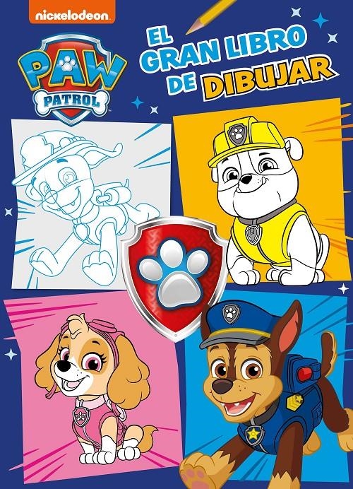 PAW PATROL PATRULLA CANINA: ACTIVIDADES EL GRAN LIBRO DE DIBUJAR [RUSTICA] | Akira Comics  - libreria donde comprar comics, juegos y libros online