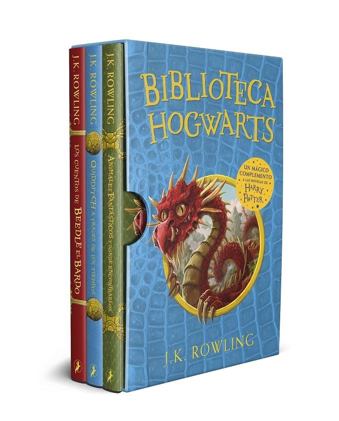 BIBLIOTECA HOGWARTS (ESTUCHE) [RUSTICA] | ROWLING, J.K. | Akira Comics  - libreria donde comprar comics, juegos y libros online