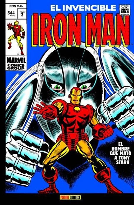 MARVEL GOLD IRON MAN VOLUMEN 3: EL HOMBRE QUE MATO A TONY STARK [CARTONE] | Akira Comics  - libreria donde comprar comics, juegos y libros online
