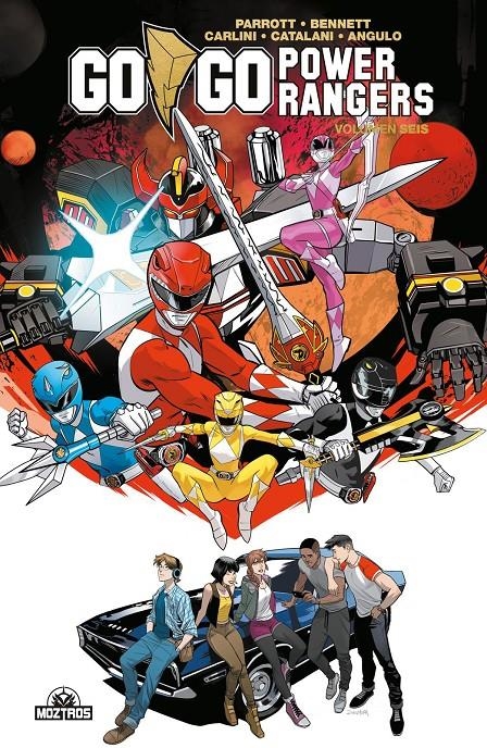 GO GO POWER RANGERS Nº06 [CARTONE] | PARROT, RYAN | Akira Comics  - libreria donde comprar comics, juegos y libros online