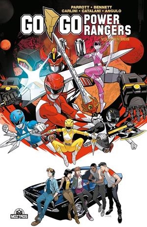 GO GO POWER RANGERS Nº06 [CARTONE] | PARROTT, RYAN | Akira Comics  - libreria donde comprar comics, juegos y libros online