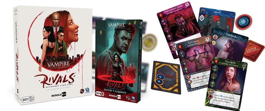 VAMPIRE THE MASQUERADE: RIVALS [JUEGO DE CARTAS]  | Akira Comics  - libreria donde comprar comics, juegos y libros online