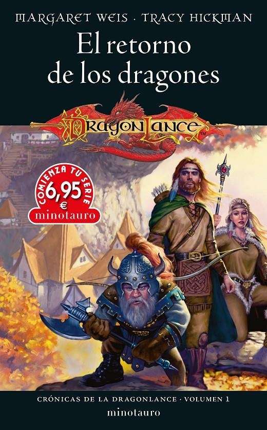 CRONICAS DE LA DRAGONLANCE VOLUMEN 1: EL RETORNO DE LOS DRAGONES [RUSTICA] | WEIS, MARGARET / HICKMAN, TRACY | Akira Comics  - libreria donde comprar comics, juegos y libros online