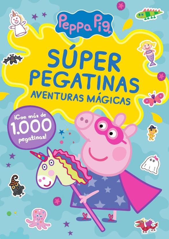 PEPPA PIG: CUADERNO DE ACTIVIDADES SUPER PEGATINAS AVENTURAS MAGICAS [RUSTICA] | Akira Comics  - libreria donde comprar comics, juegos y libros online