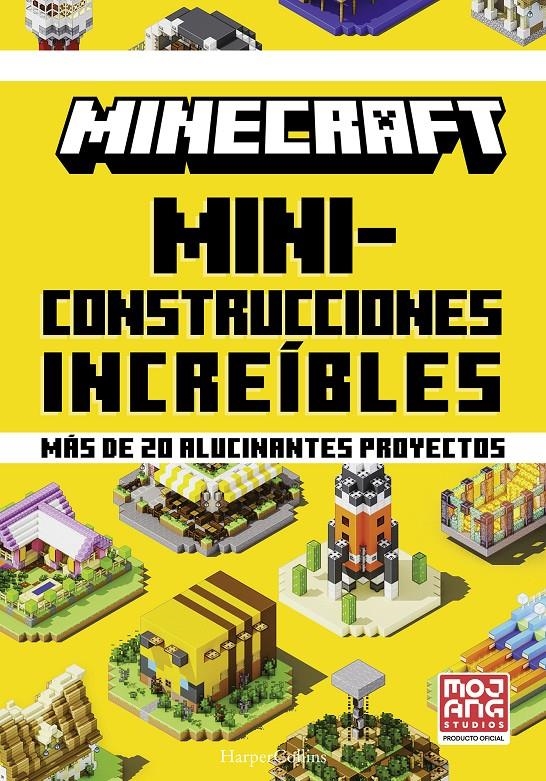 MINECRAFT OFICIAL: MINICONSTRUCCIONES INCREIBLES [CARTONE] | AB, MOJANG | Akira Comics  - libreria donde comprar comics, juegos y libros online