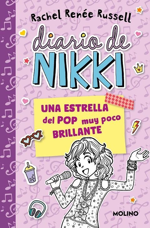 DIARIO DE NIKKI VOL.03: UNA ESTRELLA DEL POP MUY POCO BRILLANTE [RUSTICA] | RUSSELL, RACHEL RENEE | Akira Comics  - libreria donde comprar comics, juegos y libros online