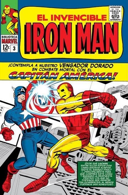 BIBLIOTECA MARVEL: EL INVENCIBLE IRON MAN Nº03 (1964-65 / 57-66 USA) [RUSTICA] | Akira Comics  - libreria donde comprar comics, juegos y libros online