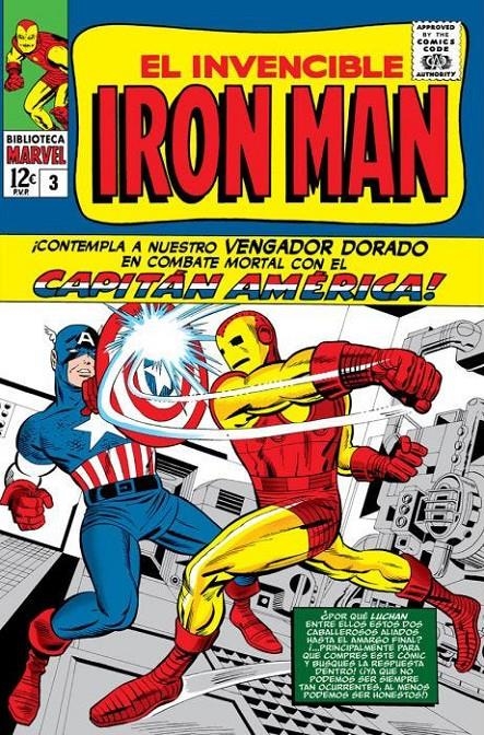 BIBLIOTECA MARVEL: EL INVENCIBLE IRON MAN Nº03 (1964-65 / 57-66 USA) [RUSTICA] | LEE, STAN / HECK, DON | Akira Comics  - libreria donde comprar comics, juegos y libros online