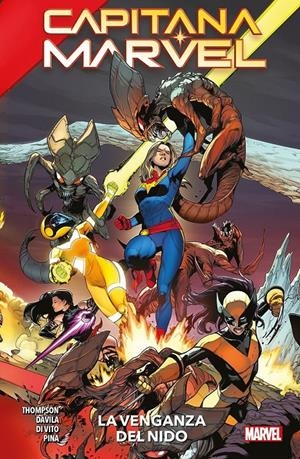 CAPITANA MARVEL VOL.05: LA VENGANZA DEL NIDO (COLECCION 100% MARVEL) [RUSTICA] | THOMPSON, KELLY | Akira Comics  - libreria donde comprar comics, juegos y libros online