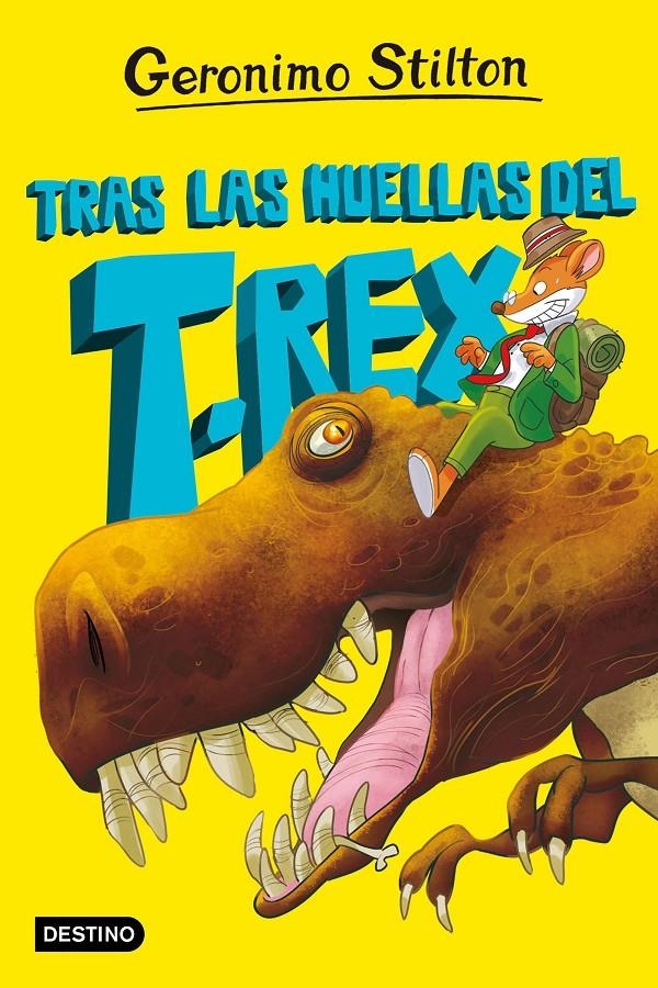 GERONIMO STILTON: TRAS LAS HUELLAS DEL T. REX (LA ISLA DE LOS DINOSAURIOS 1) [RUSTICA] | STILTON, GERONIMO | Akira Comics  - libreria donde comprar comics, juegos y libros online